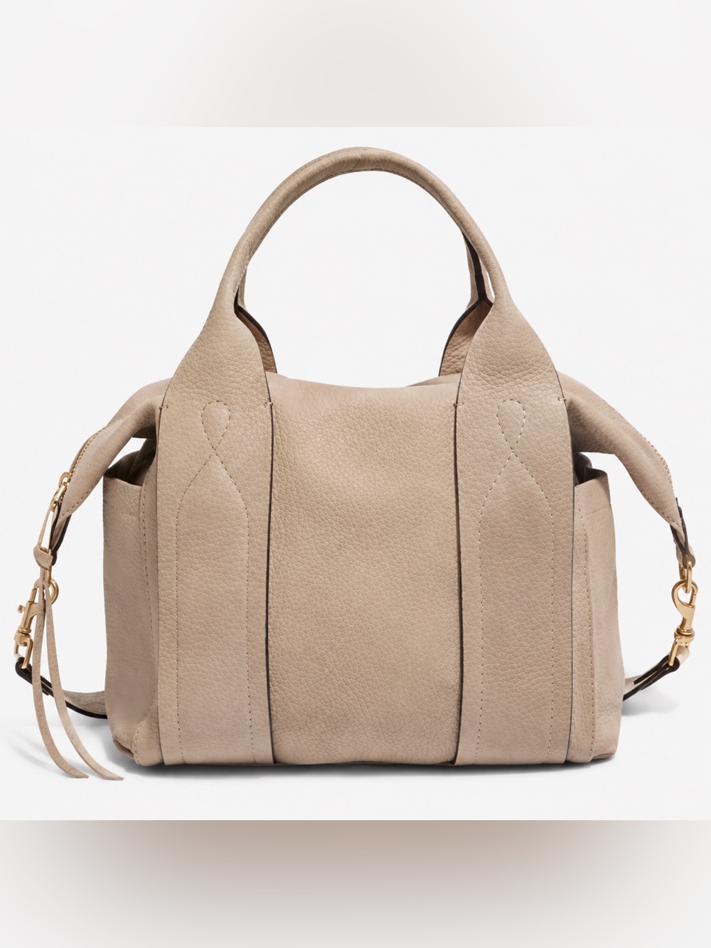 Aimee Kestenberg Runaway Convertible Satchel in Oat